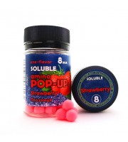 Soluble amino POP-UP one-flavor STRAWBERRY (ПОЛУНИЦЯ) Ø8 мм